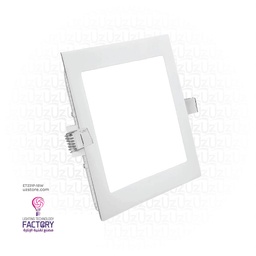 [ET231P-18W] LTF 18W Square Panel light Sigma Warm white