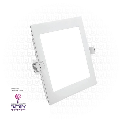 [ET231P-18D] LTF 18W Square Panel light Sigma Daylight