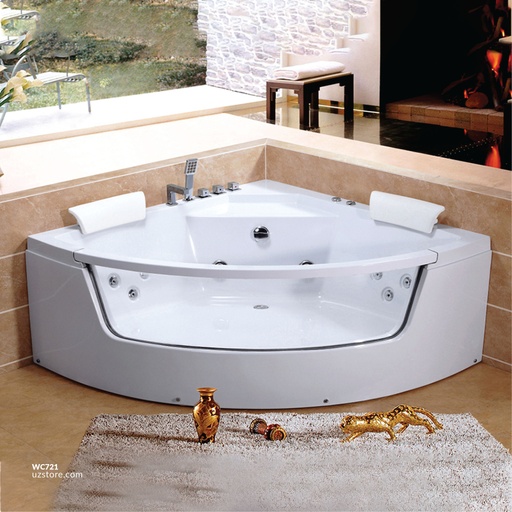 [WC721] Jacuzzi(Quarter-Circle)ZS-8522 Acrylic bathtub150*150