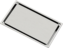 [P4-U6] Drawing Color Brass Floor Drain 9873QSN 10*20