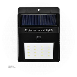 [E1350D-3W] Outdoor Solar Light RS-016-1 3W with sensor WARMLIGHT