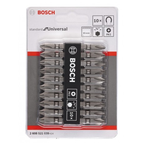 [BO447P] Bosch ScrewDriver Bit PH2 110mm  1/4" PCS