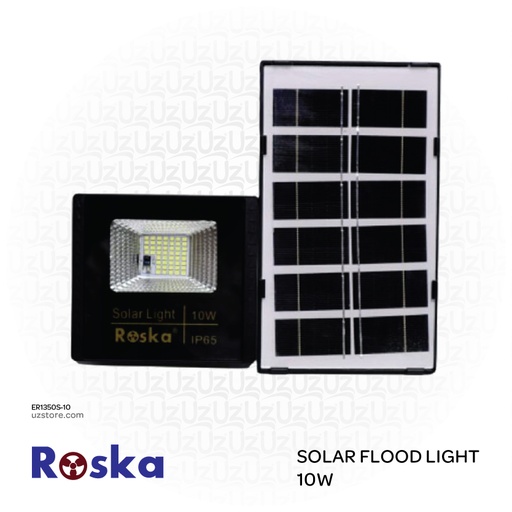 [ER1350S-10] ROSKA Solar Flood light 10W R-10SFL