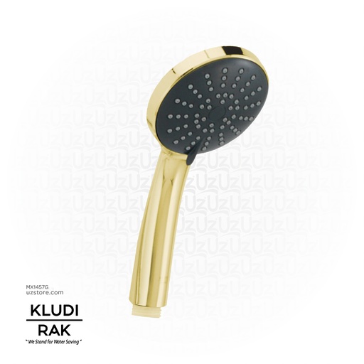 [MX1457G] KLUDI RAK 3S Hand-Held Shower, Gold RAK40003.GD1