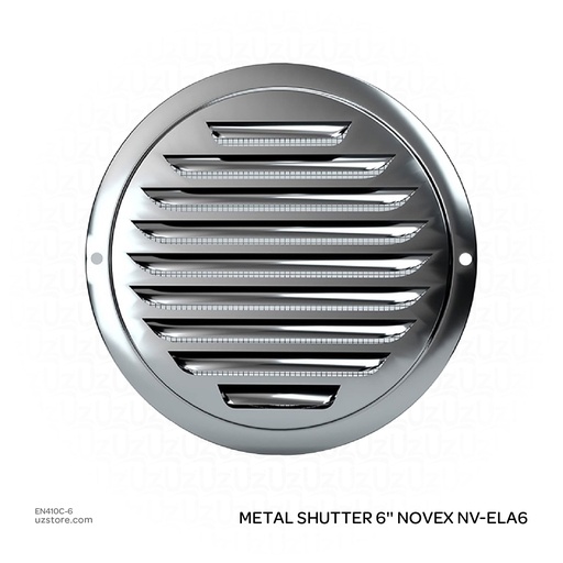 [EN410c-6] Metal Shutter 6'' Novex NV-ELA6