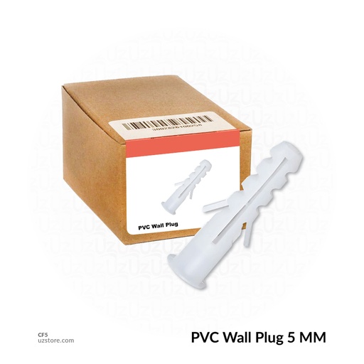 [cf5] PVC Wall Plug 5 MM