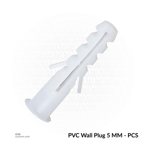 [cf5p] PVC Wall Plug 5 MM - for PCS