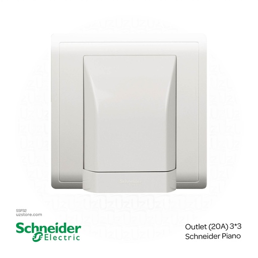 [SSP32] Outlet (20A) 3*3 Schneider Piano