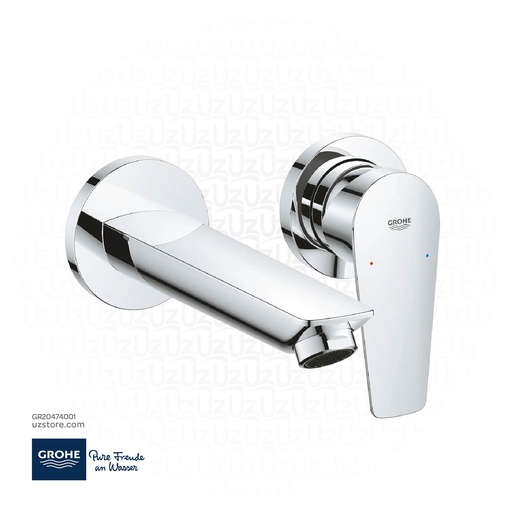 [GR20474001] GROHE BauEdge 2-hole basin mixer , 20474001 , chrome