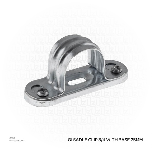 [C33B] GI SADLE CLIP 1/2 WITH BASE 20MM