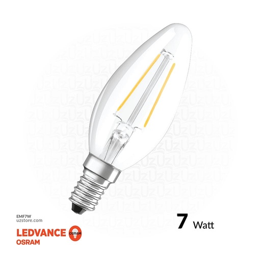 [EMF7W] Osram Lamb 7W, E27, Flemental 2700K, CLEAR