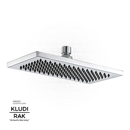 [MX1317] KLUDI RAK Rectangular Overhead Shower DN15 1/2" female thread (245*140mm) RAK14018