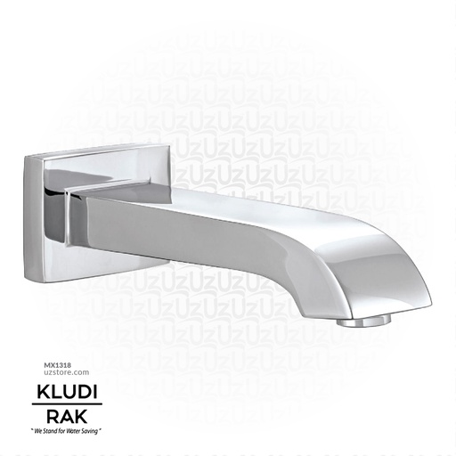 [MX1318] KLUDI RAK Profile Wall-Mounted Bath Spout DN 20 
G3/4" RAK14008