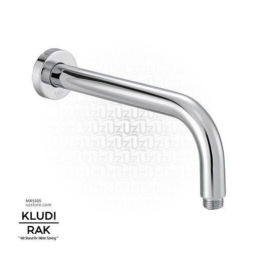 [MX1325] KLUDI RAK Shower Arm 250mm DN 15,
1/2"Female Thread with Sliding Cover Plate RAK10012