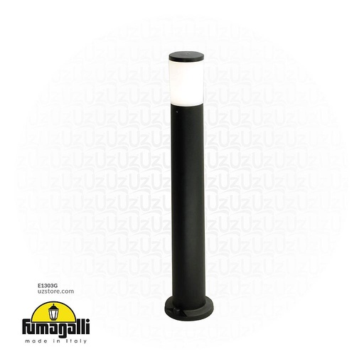 [E1303G] FUMAGALLI AMELIA BOLLARD 800MM OPAL E27 6W 4000K Made in Italy 