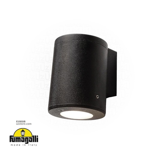 [E1303JB] FUMAGALLI FRANCA 90 1L WALL GU10 LED 3.5W 3000K  BK Made in Italy 