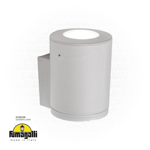 [E1303JW] FUMAGALLI FRANCA 90 1L WALL GU10 LED 3.5W 3000K WH Made in Italy 