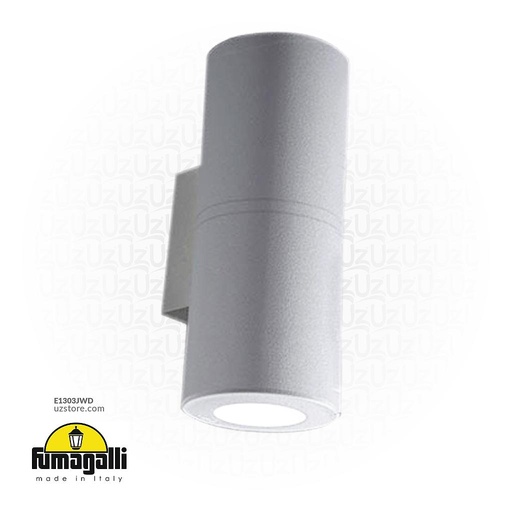 [E1303JWD] FUMAGALLI FRANCA 90 2L WALL GU10 LED 2X3.5W 3000K WH Made in Italy 