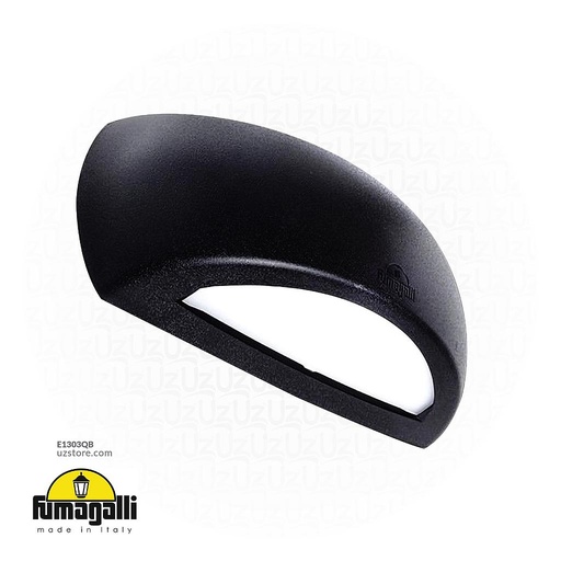 [E1303QB] FUMAGALLI FRANCY BLACK OPAL E27 6W 2700K  BK Made in Italy 