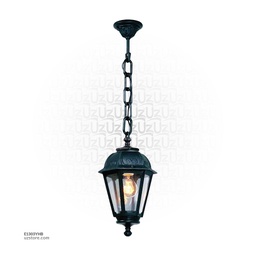 [E1303YHB] FUMAGALLI SICHEM/SABA HANGING CLEAR E27  BK Made in Italy 