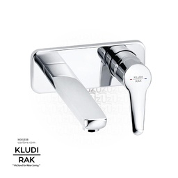[MX1338] Polaris 2 Hole Wall Mounted Concealed Basin Mixer (180mm Spout) RAK10023