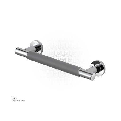 [A4-1] Chromed Grab Bar with rubber Grip 
(400mm)  304 stainless steel
