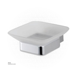 [A4-8] Chromed Soap dish Brass & stainless steel