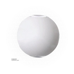 [E1301CW] LED Outdoor Wall LIGHT Ball-shaped W842 2*3W WW WHITE AC85V-265V