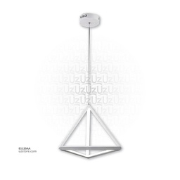 [E1120AA] LED Hanging Light pyramid 860664PA White 35W AC165-265V