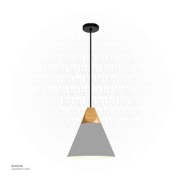 [E1051CE] Hanging Light E27 7745/C GREY
