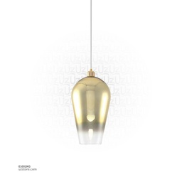 [E1052KG] Hanging Light E27 10287/1S golden 