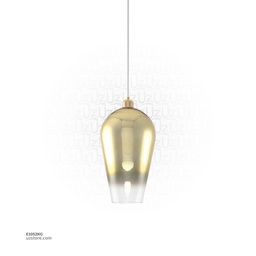 [E1052KG] Pendant Light E27 10287/1S golden 