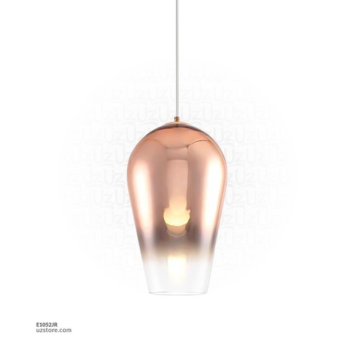 [E1052JR] Pendant Light E27 10287/1 ROSEGOLD 