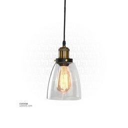 [E1054QB] Clear Glass Hanging Light MD1219 φ140*H240