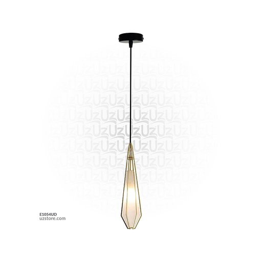 [E1054UD] White Jewel Pendant Light MD4141-D φ160*H630