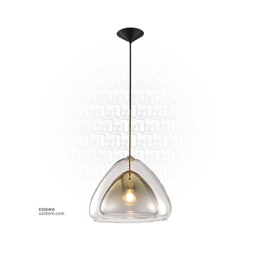 [E1054FA] Amber Glass Pendant Light MD3208-AL D350*H290