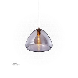 [E1054FS] Smoky Grey Glass Hanging Light MD3208-AL D350*H290