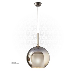 [E1054LA] Amber Glass Hanging Light MD3227-250 D250
