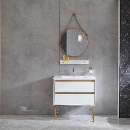 [WC166] مغسلة بخزانة ومرآة  Betta (60CM)