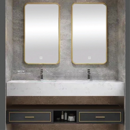 [WC178] WashBasin Cabinet PL-2403 Plywood  120*50*15 CM