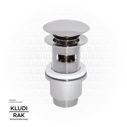 [MX1463] Kludi RAK CLICK CLACK POP-UP WASTE  FITTINGS WITH OVERFLOW  HOLE  RAK22007UK