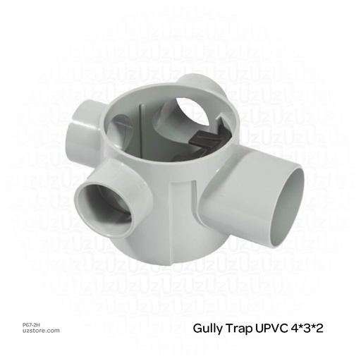 [P67-2H] Gully Trap UPVC 4*3*2 High Model