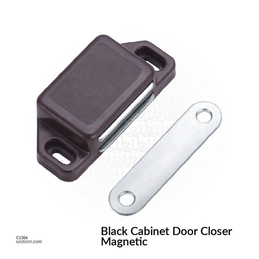 [C1306] Black Cabinet Door Closer Magnetic CT-2160