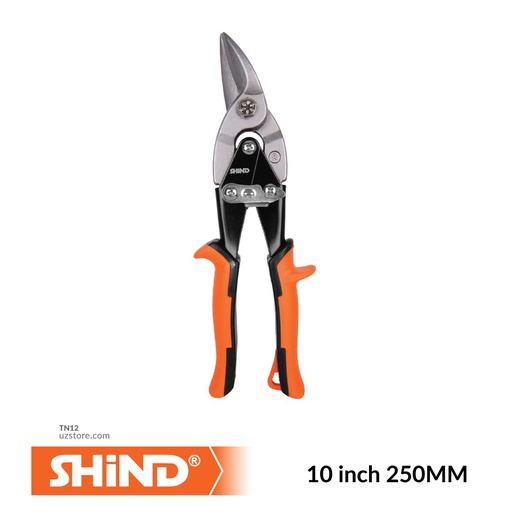 [TN12] Shind - 10 inch 250MM aviation scissors left 94090
