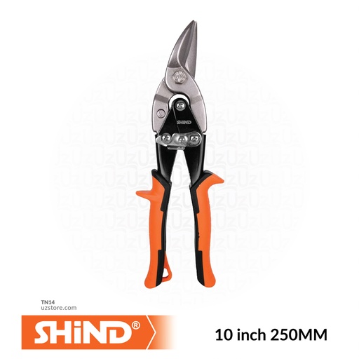 [TN14] Shind - 10 inch 250MM aviation scissors right 94092