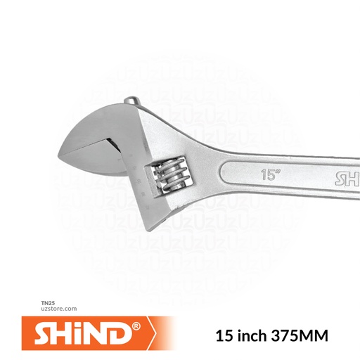 [TN25] Shind - 15 inch 375MM adjustable wrench with light handle 94139