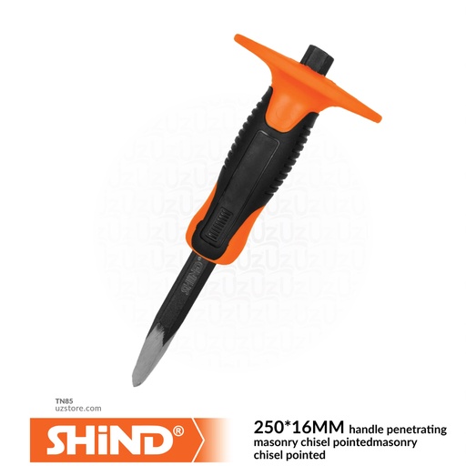 [TN85] Shind - 250*16MM handle penetrating masonry chisel pointed 94618