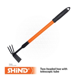 [TN103] Shind - Two-headed hoe with telescopic tube 94705