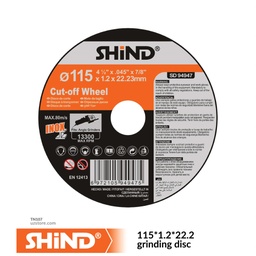 [TN107] Shind - 115*1.2*22.2 grinding disc 94947