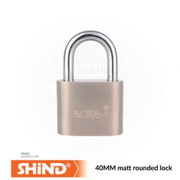 [TN165] Shind - 40MM matt rounded lock 37451